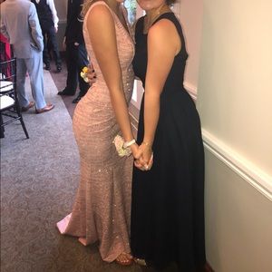 Pink prom dress